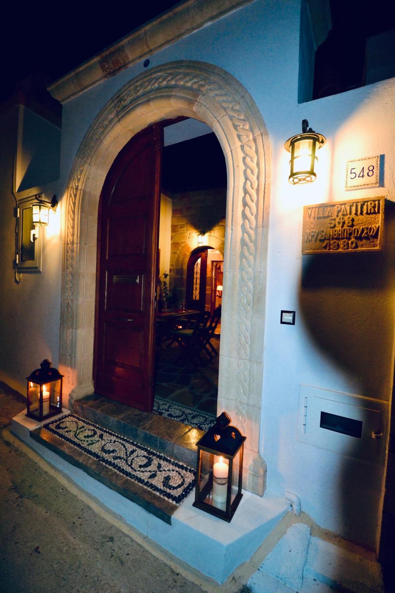 Villa Patitiri Traditional House With Hot Tub Archangelos  Zewnętrze zdjęcie