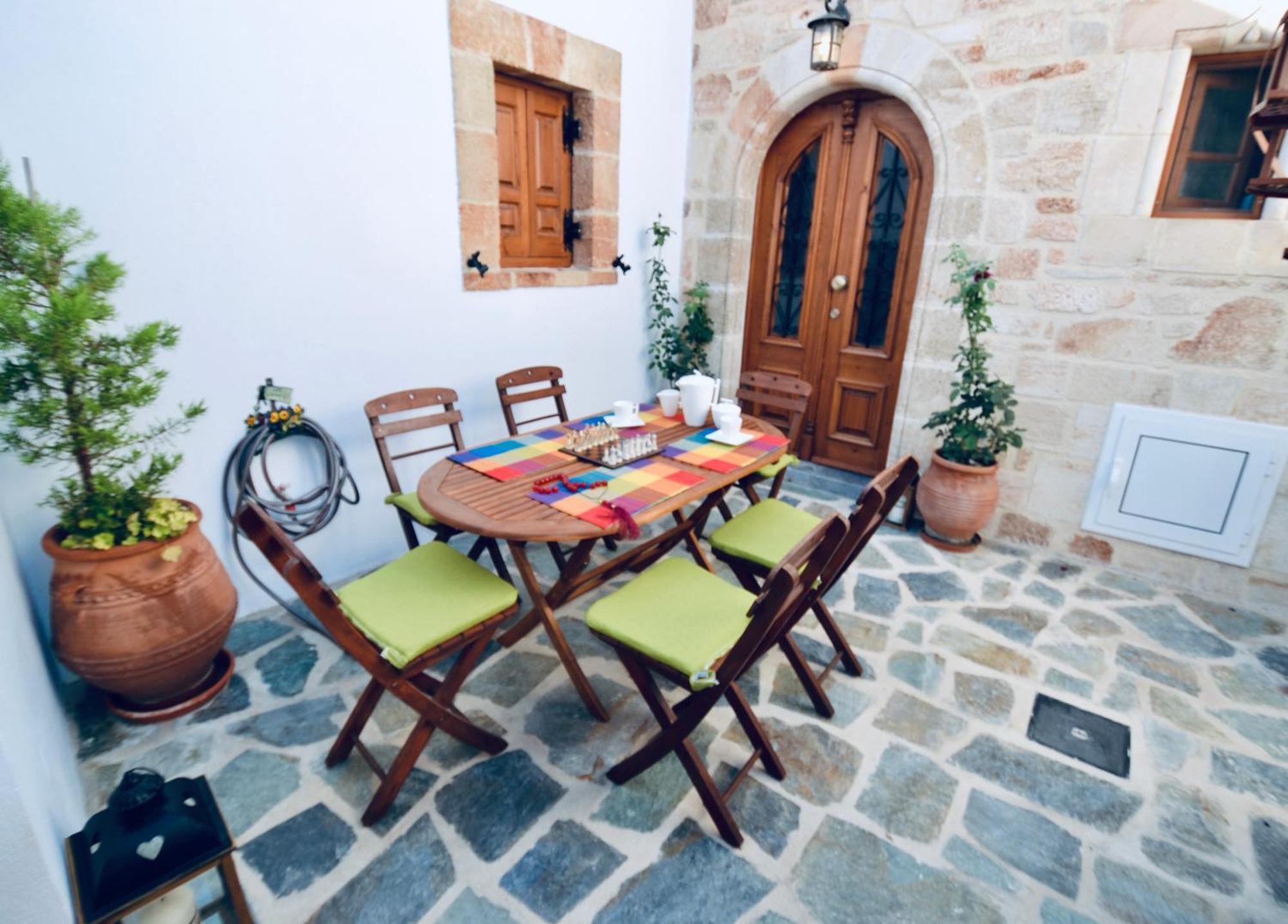 Villa Patitiri Traditional House With Hot Tub Archangelos  Zewnętrze zdjęcie